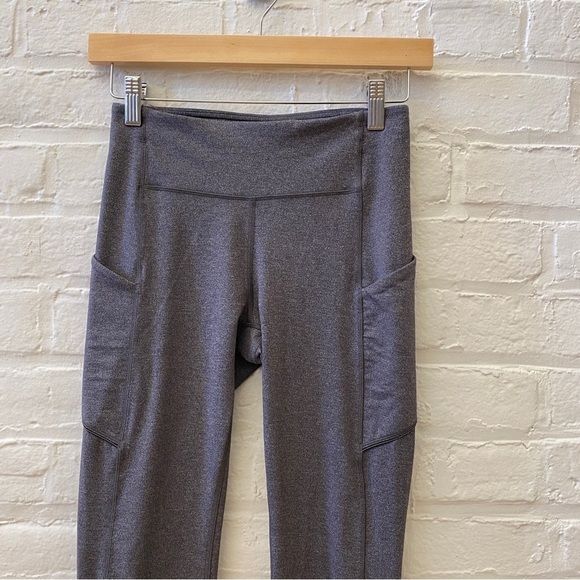 Lululemon || Speed Up Tight 31" in Heathered Black Gray 4 Tall - Picture 2 of 11